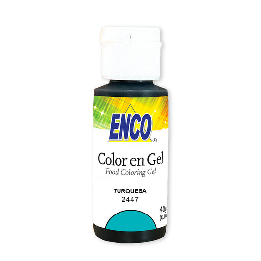 Turquoise Gel Color - Enco Foods