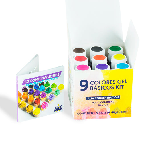 9 Basic Gel Colors