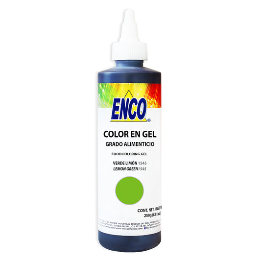 Lemon Green Gel Color - Enco Foods
