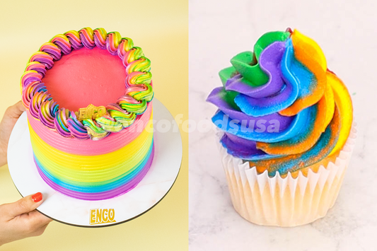 How to make a multicolor piping bag?