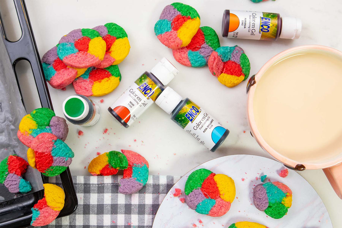 New recipe! Rainbow cookies