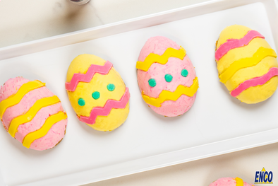 New recipe! Easter Egg Cheesecakes