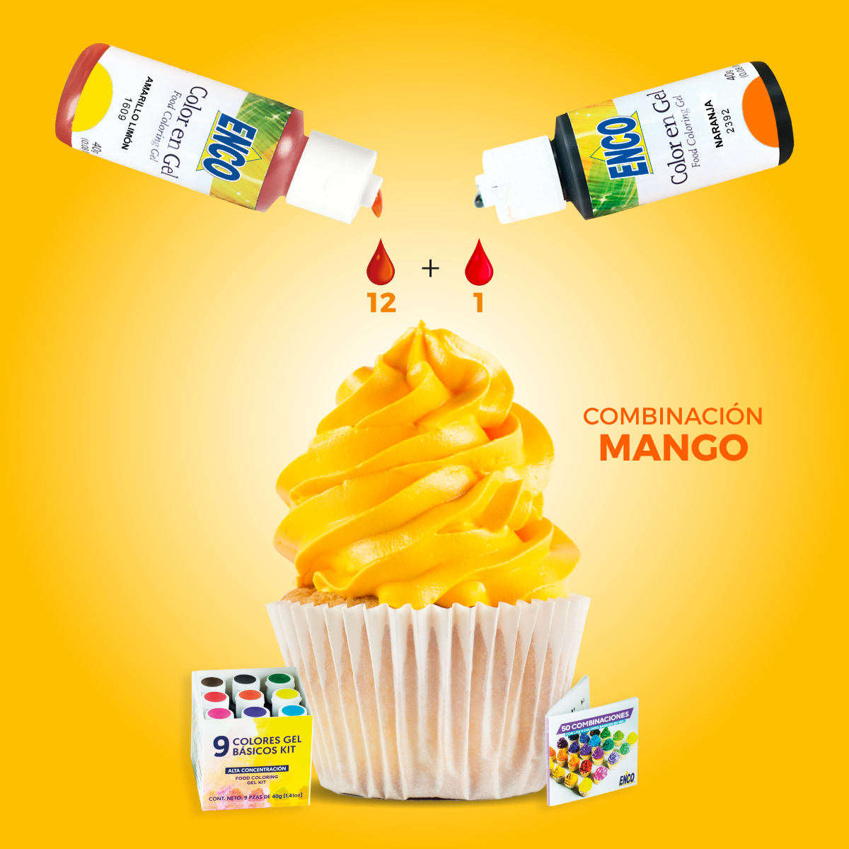 BOX OF KITS OF 9 BASIC COLORS