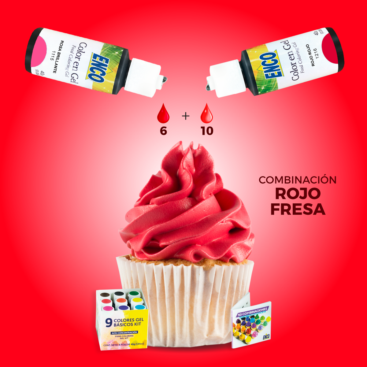 BOX OF KITS OF 9 BASIC COLORS