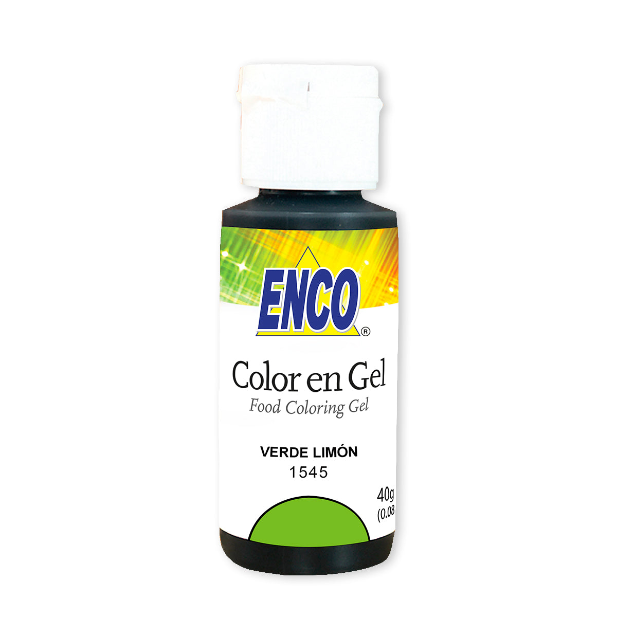 Lemon Green Gel Color - Enco Foods