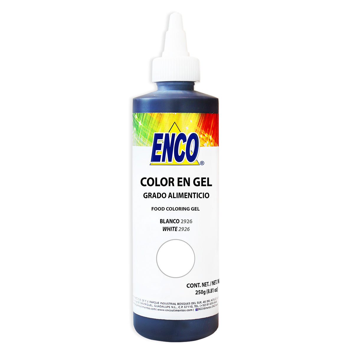 White Gel Color - Enco Foods
