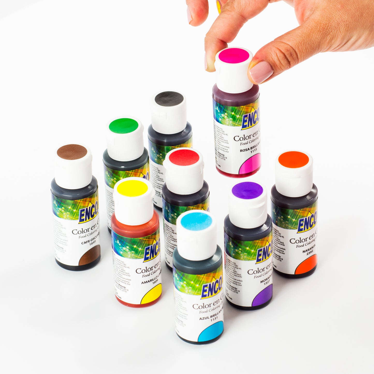 BOX OF KITS OF 9 BASIC COLORS