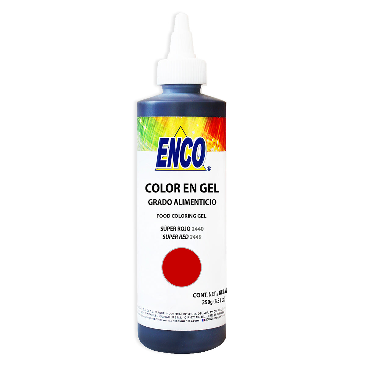 Super Red Gel Color - Enco Foods