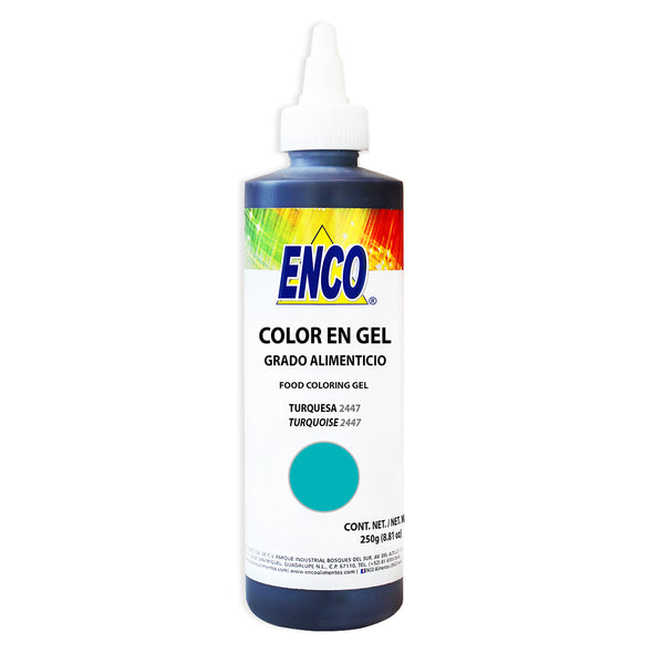 Turquoise Gel Color - Enco Foods
